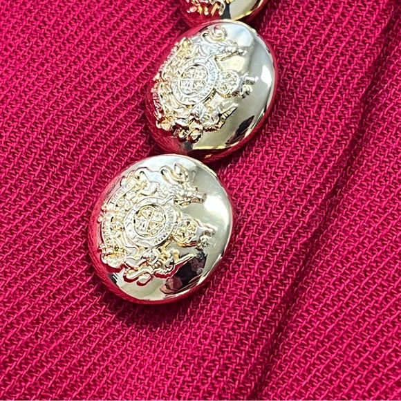 Lauren Ralph Lauren 16 XL Wool Blazer Jacket RL Lined Christmas Red - Picture 5 of 7